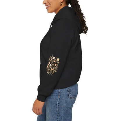 Hooded Sweatshirt - Wildflower Harmony Printify
