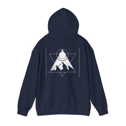 Mountain Adventure Hooded Sweatshirt Printify