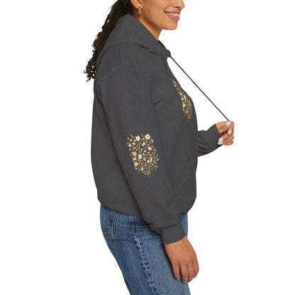Hooded Sweatshirt - Wildflower Harmony Printify