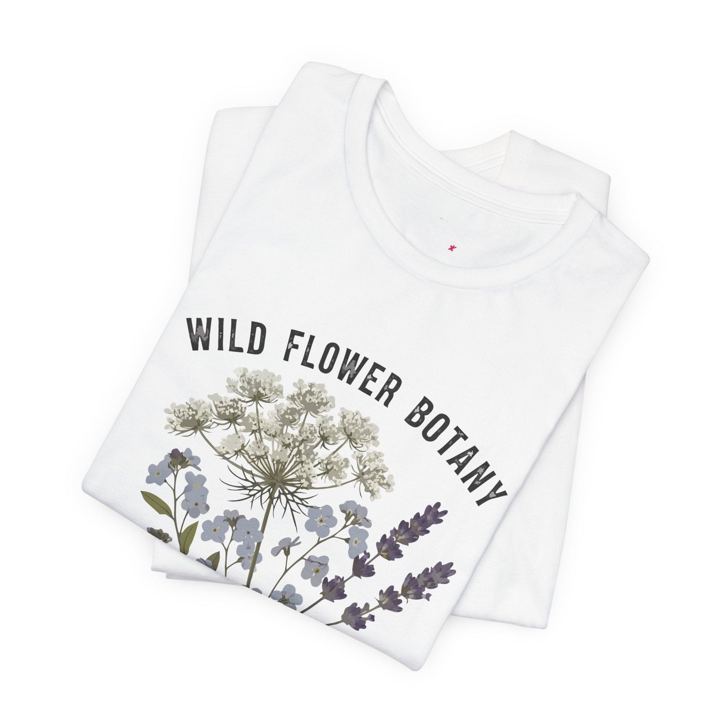 Wild Flower Botany Unisex Tee - Nature-Inspired Floral Shirt Printify