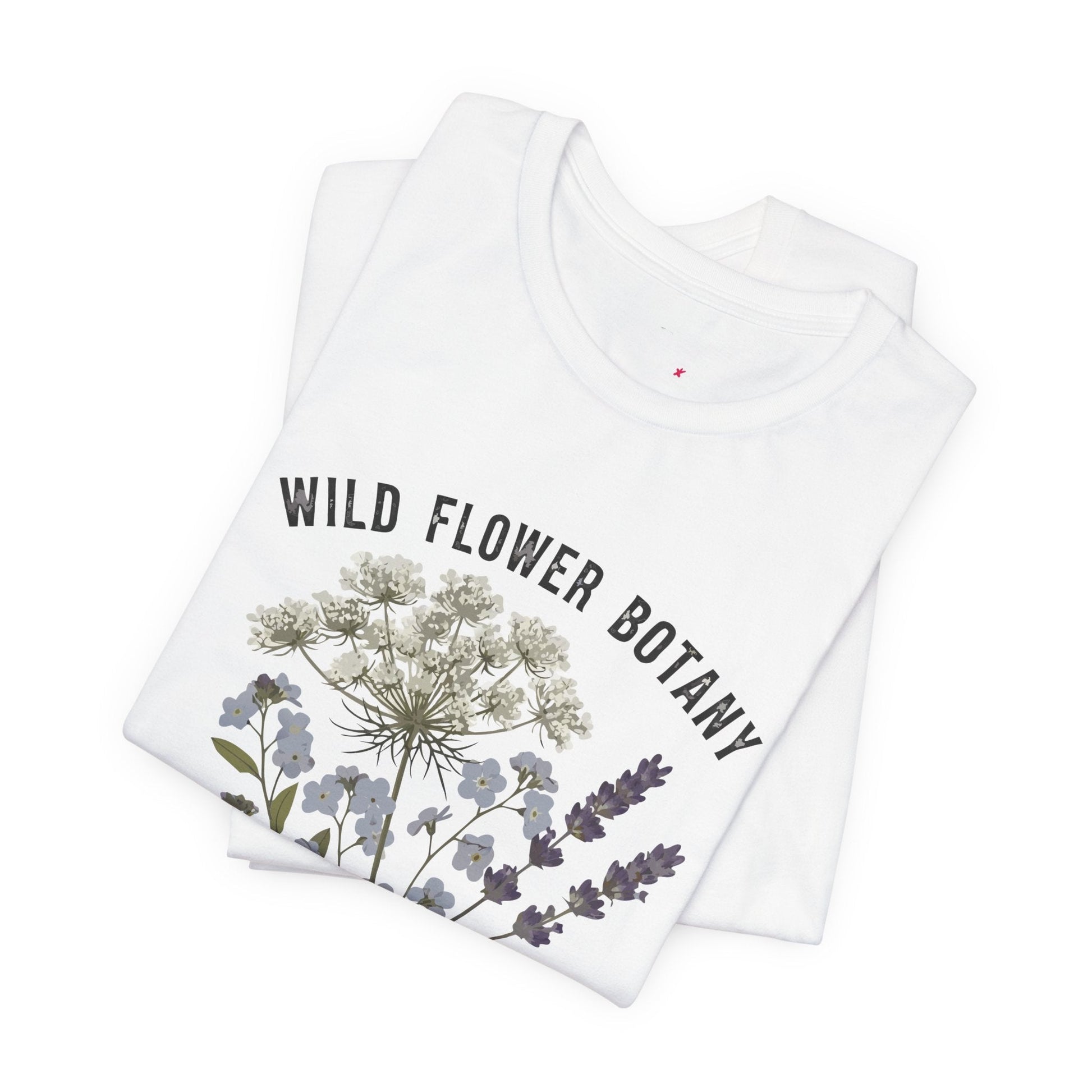 Wild Flower Botany Unisex Tee - Nature-Inspired Floral Shirt Printify
