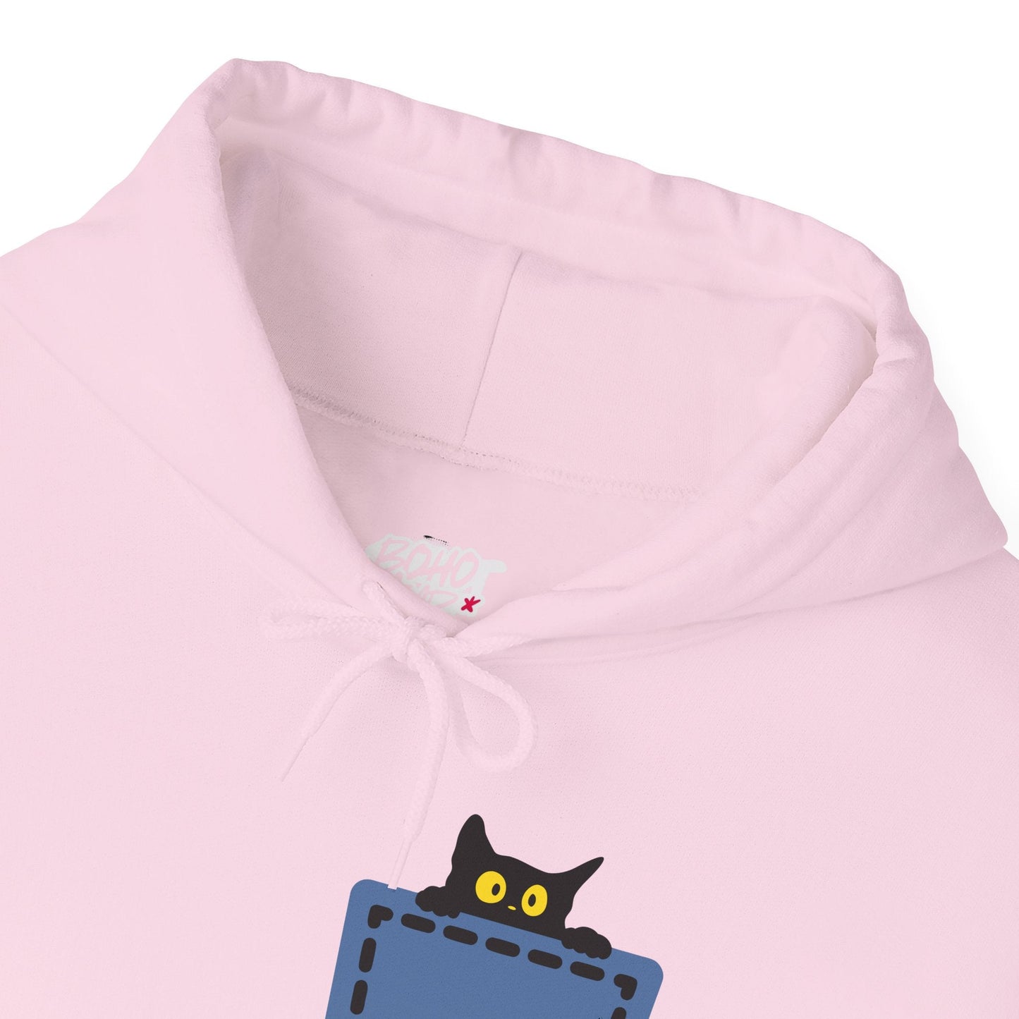 Cat Pocket Hoodie | Cute Cat Lover Gift, Unisex Printify
