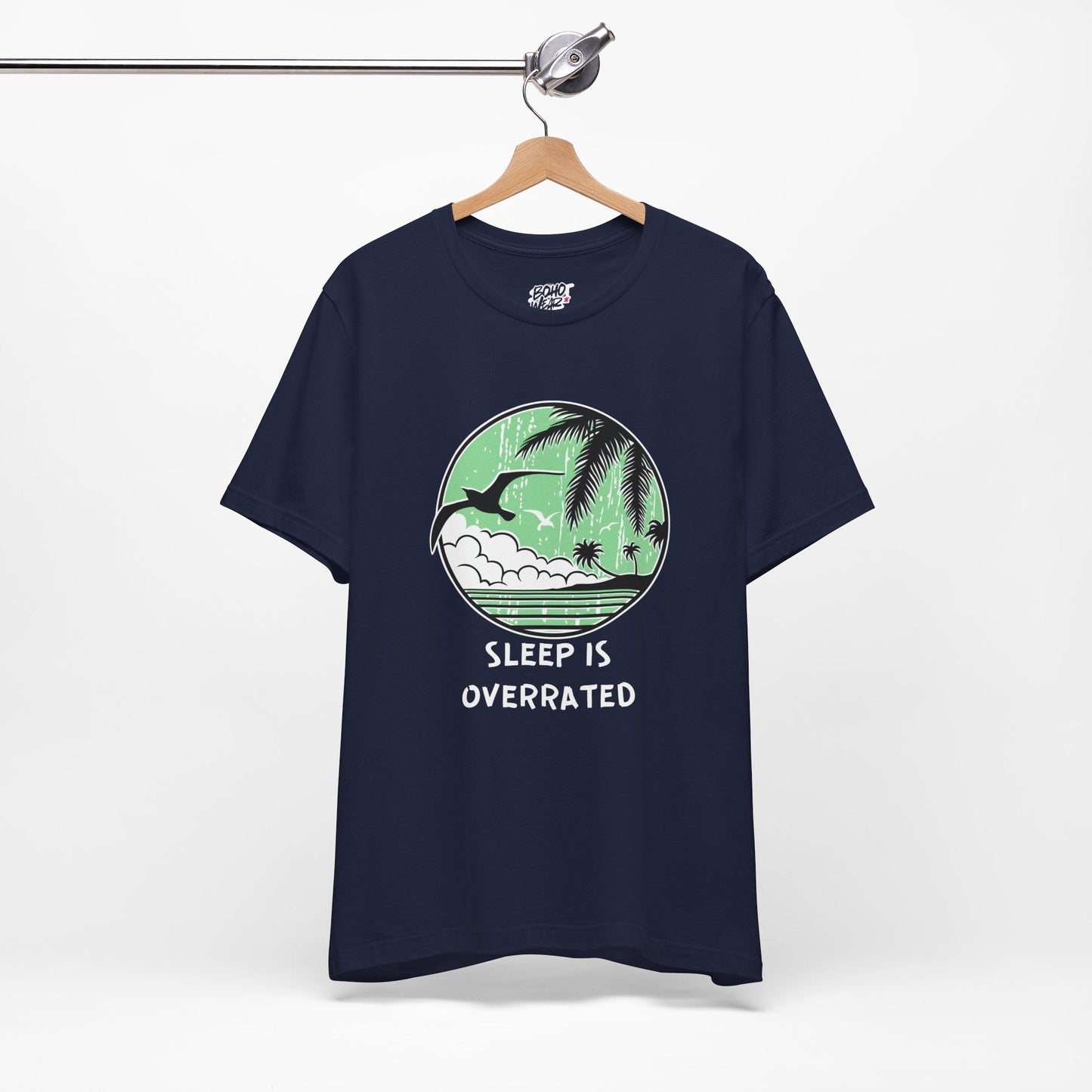 Sleepy Days Unisex Tee: Beach Lovers Boho Wear