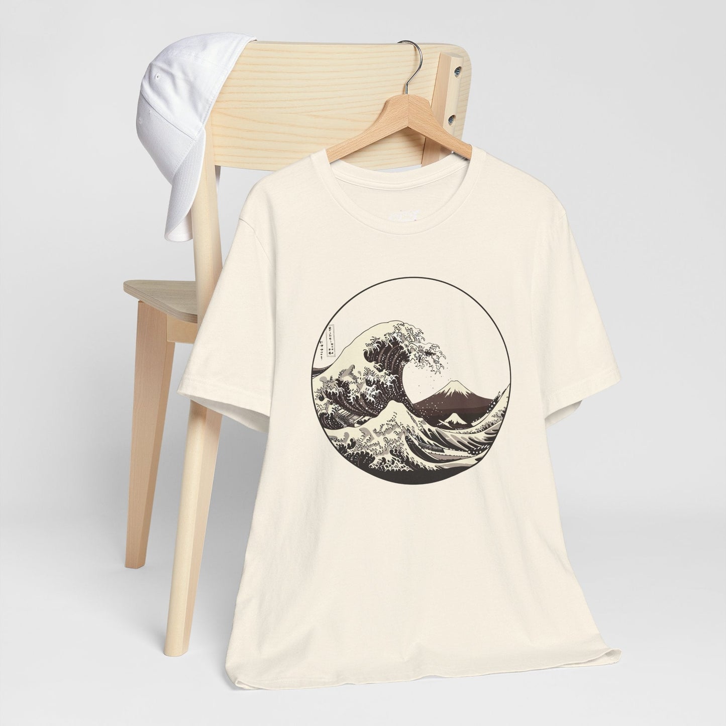 Ocean Wave Graphic Tee | Cool Casual Wear, Beach Lover Gift, Art Inspired Shirt, Summer Attire, Gift for Him/Her Printify
