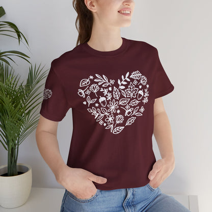 Floral Heart Tee
