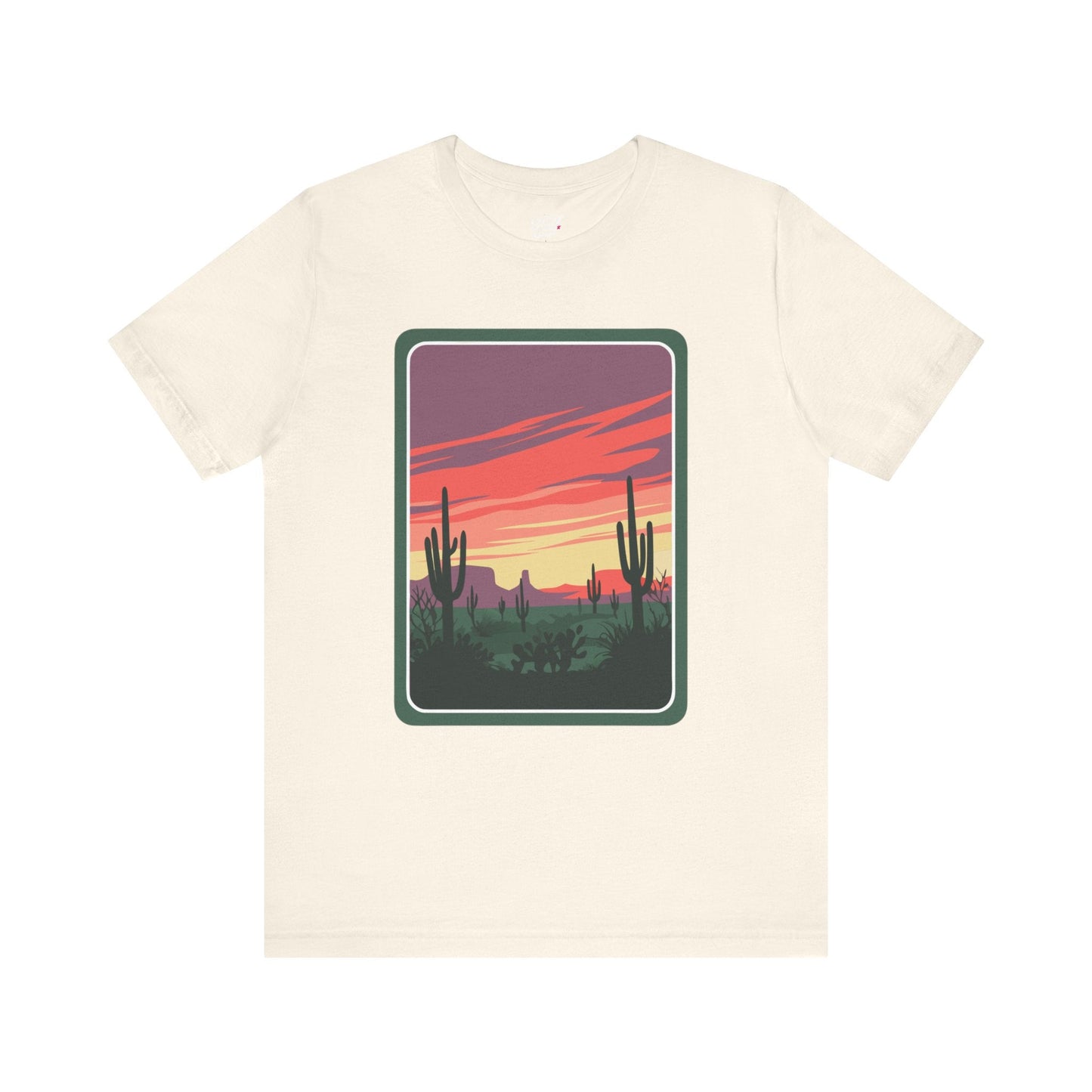 Desert Sunset Tee | Boho Style, Unisex Short Sleeve Shirt, Nature Lover Gift, Adventure Apparel, Outdoor Exploration Clothing Printify
