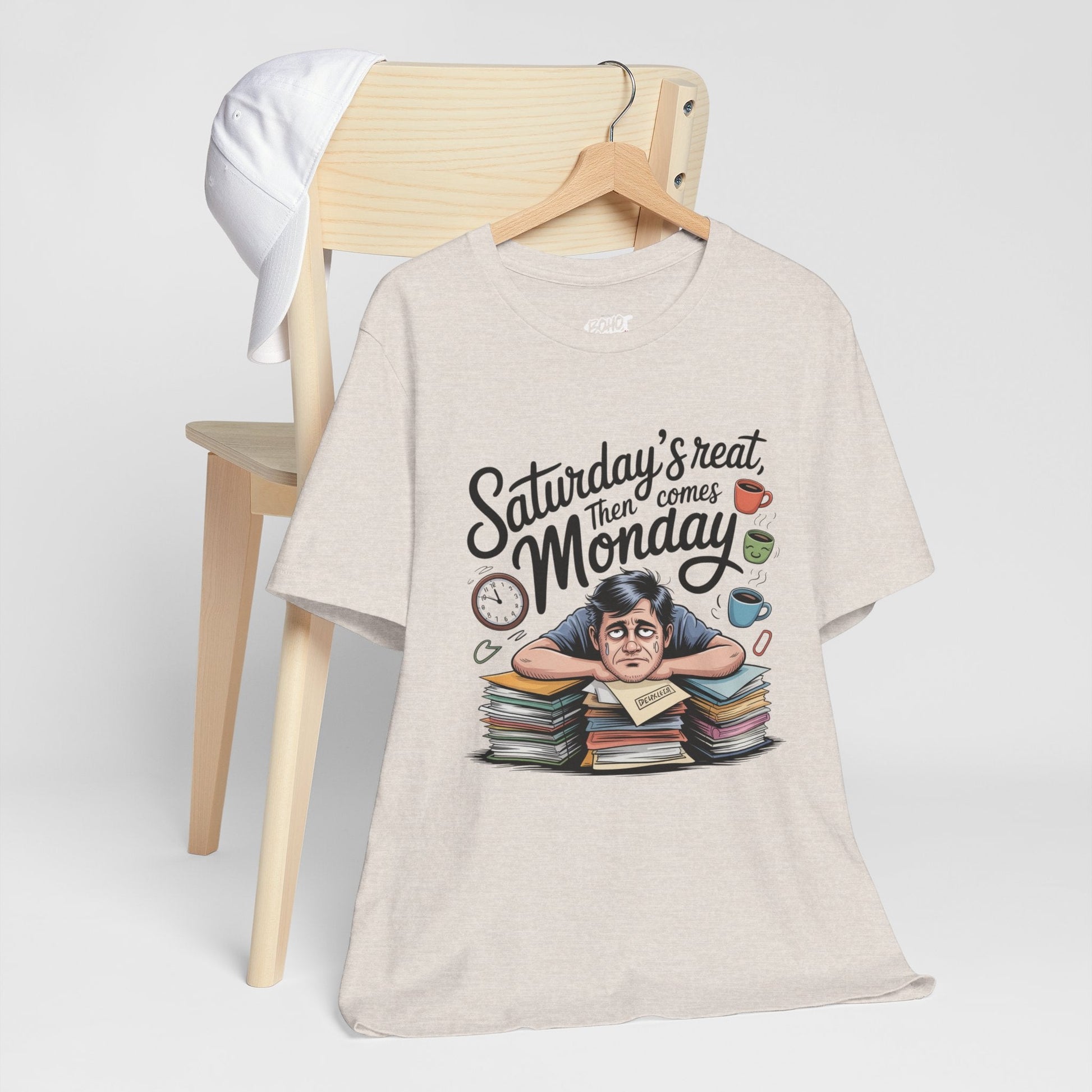 T-Shirt - saturday's reat then comes monday Boho Wear