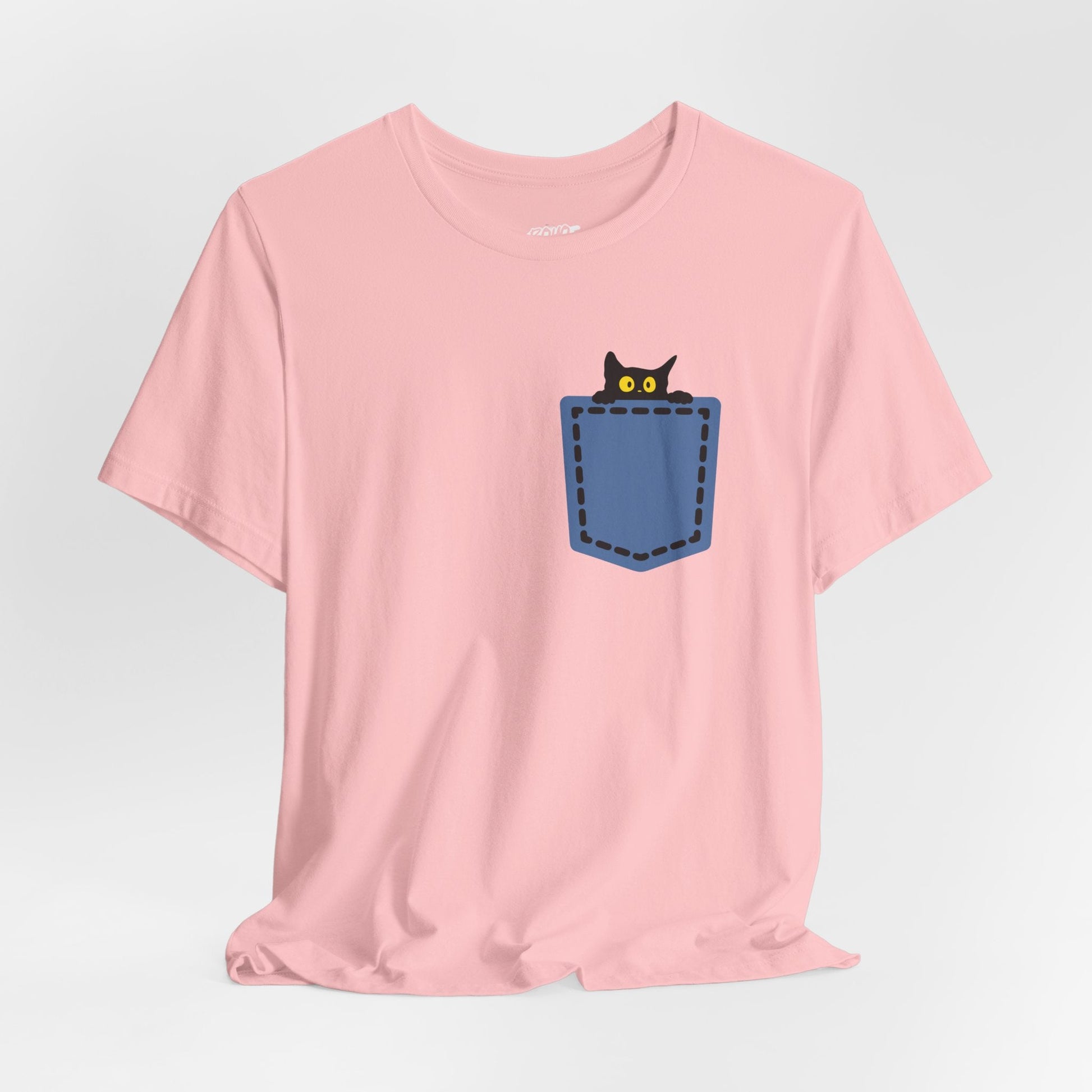 Cat Pocket Tee Boho Wear