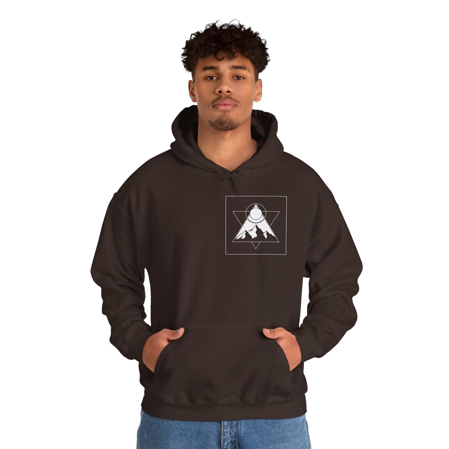 Mountain Adventure Hooded Sweatshirt Printify