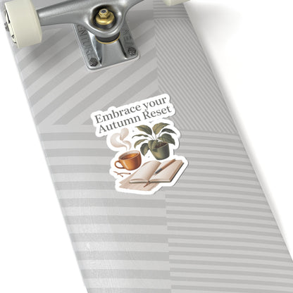 Stickers - Embrace Your Autumn Reset Kiss-Cut Stickers Boho Wear