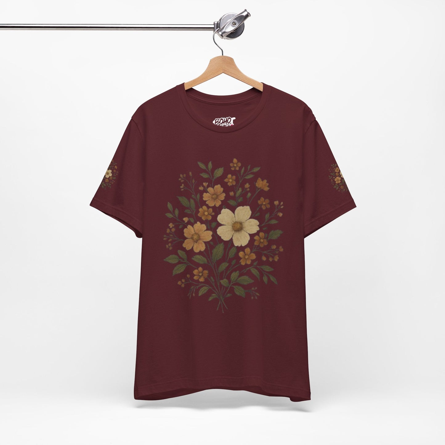 Boho Floral Tee Boho Wear