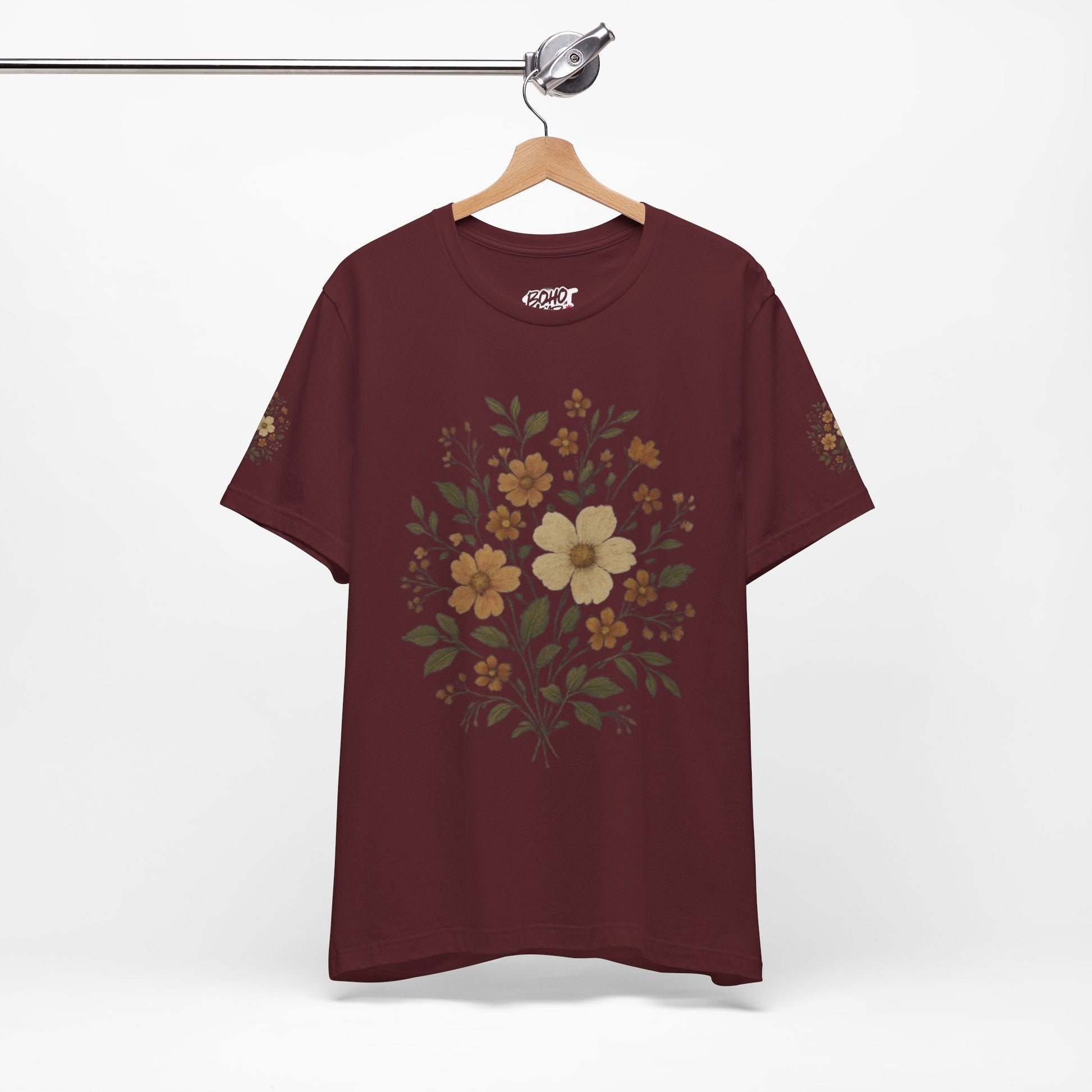 Boho Floral Tee Boho Wear