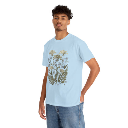 Botanical Art Unisex Heavy Cotton Tee
