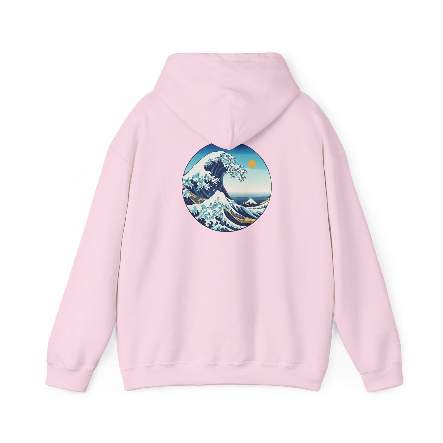 Ocean Wave Graphic Hoodie, Cozy Unisex Sweatshirt, Nature Lover Gift, Beach Vibes Apparel, Art-Inspired Clothing Boho Wear