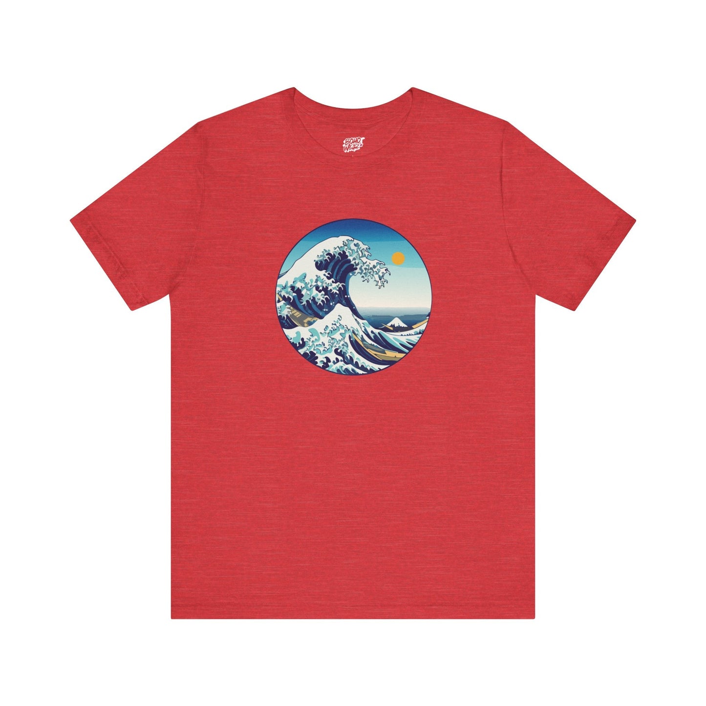 Ocean Wave Graphic Tee - Perfect for Beach Lovers, Summer Vibes, Casual Outfits, Gift for Surfers, Eco-Friendly Fashion Printify