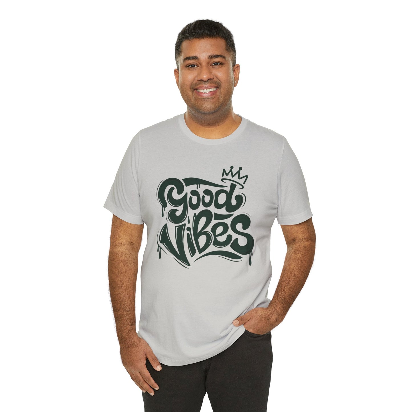 Good Vibes Unisex Jersey Tee Printify