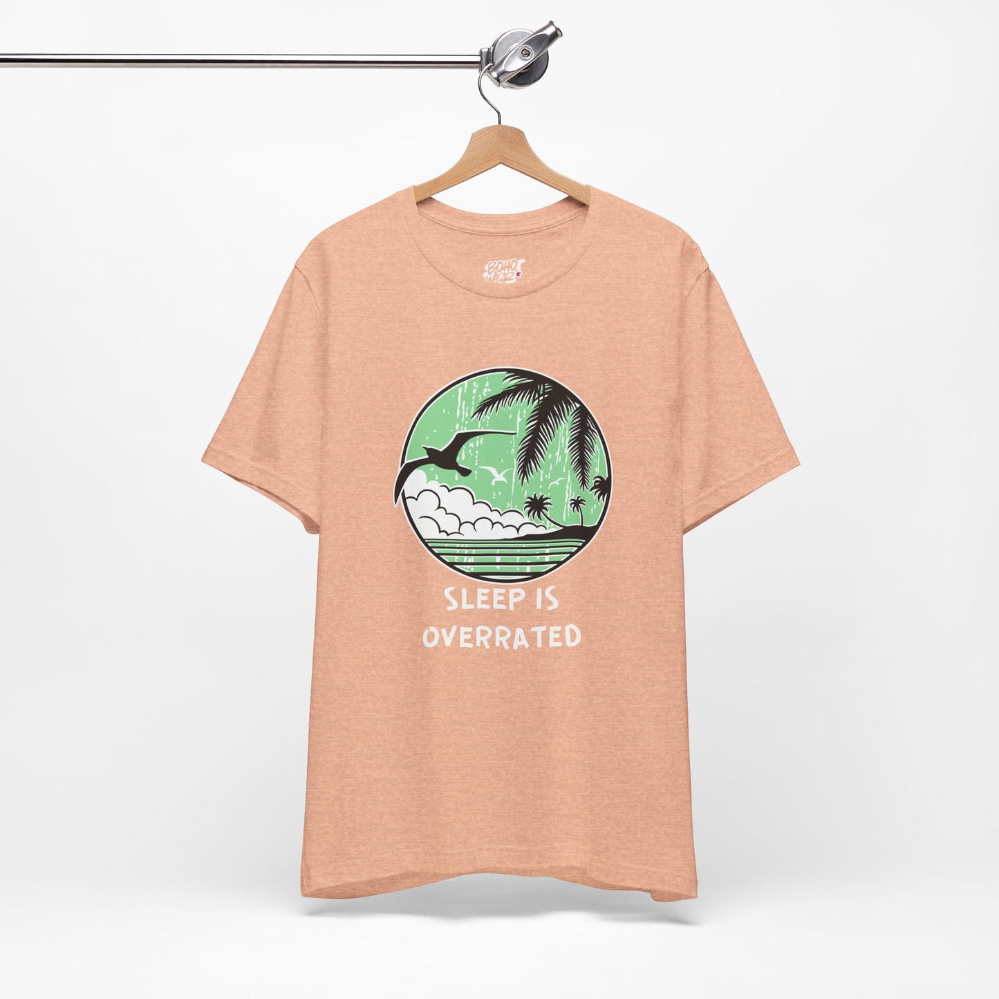 Sleepy Days Unisex Tee: Beach Lovers Printify