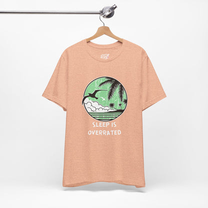Sleepy Days Unisex Tee: Beach Lovers Printify