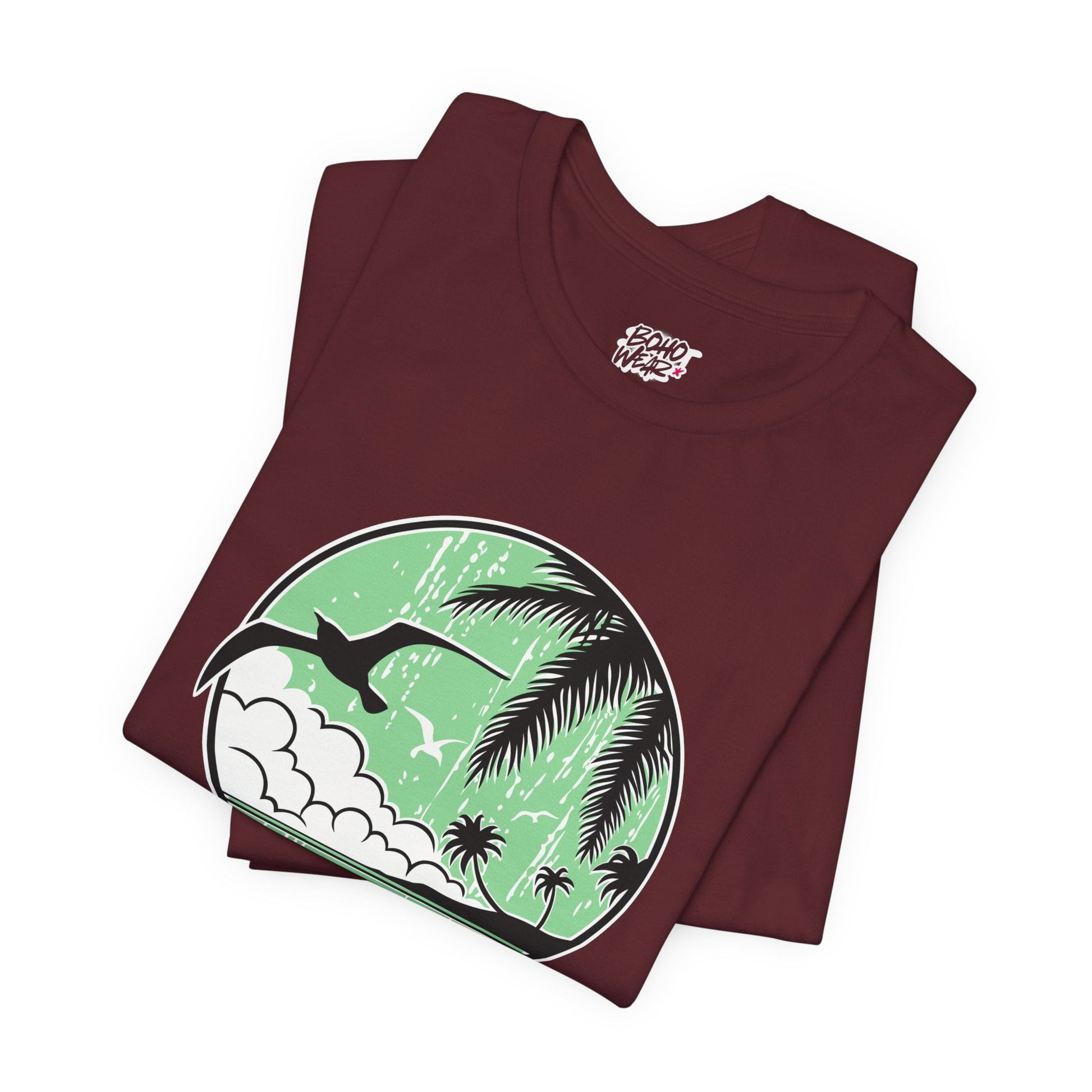 Sleepy Days Unisex Tee: Beach Lovers Boho Wear