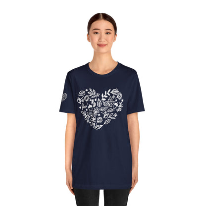 Floral Heart Tee