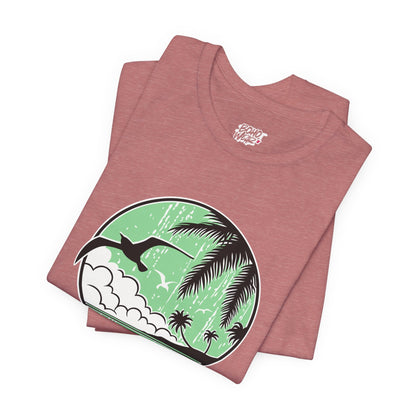 Sleepy Days Unisex Tee: Beach Lovers Printify