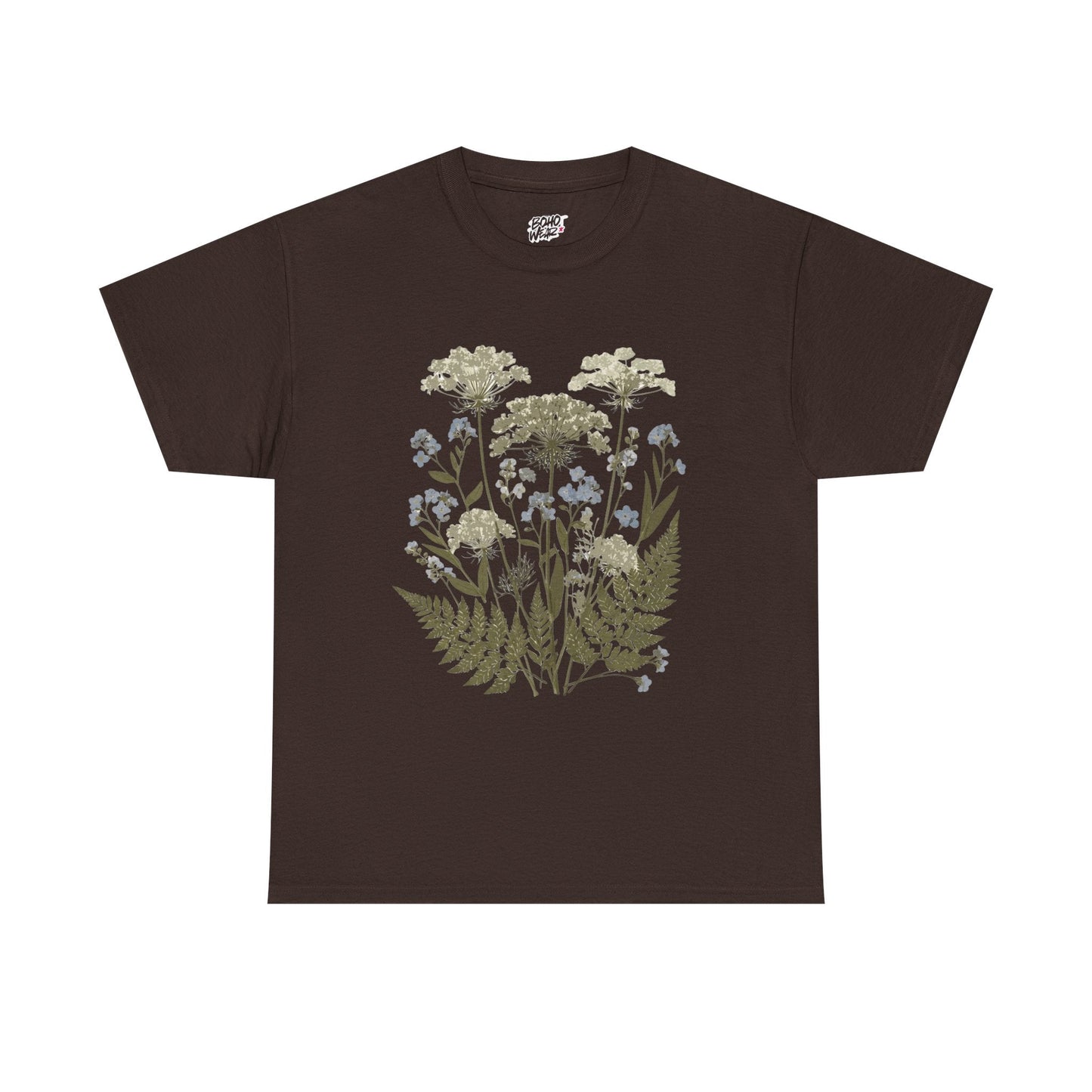 Botanical Art Unisex Heavy Cotton Tee Printify