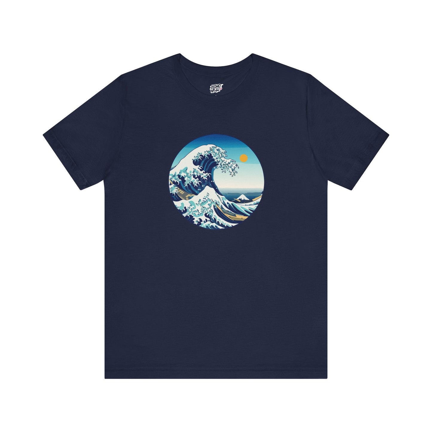 Ocean Wave Graphic Tee - Perfect for Beach Lovers, Summer Vibes, Casual Outfits, Gift for Surfers, Eco-Friendly Fashion Printify