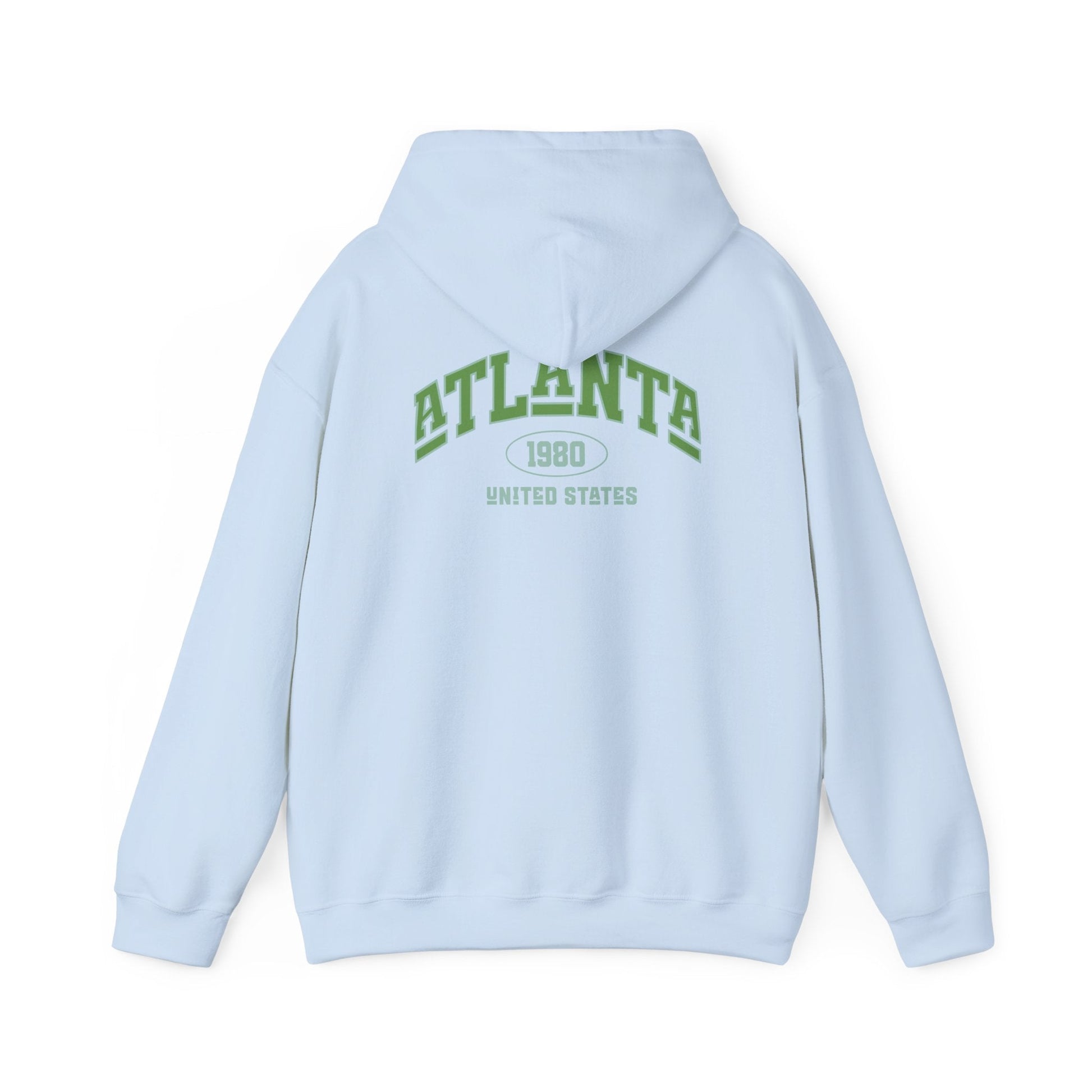 Atlanta Vintage Hooded Sweatshirt - Cozy Casual Wear for Every Occasion, Unisex Sweatshirt, Retro Hoodie, Gift for Atlanta Fans Boho Wear