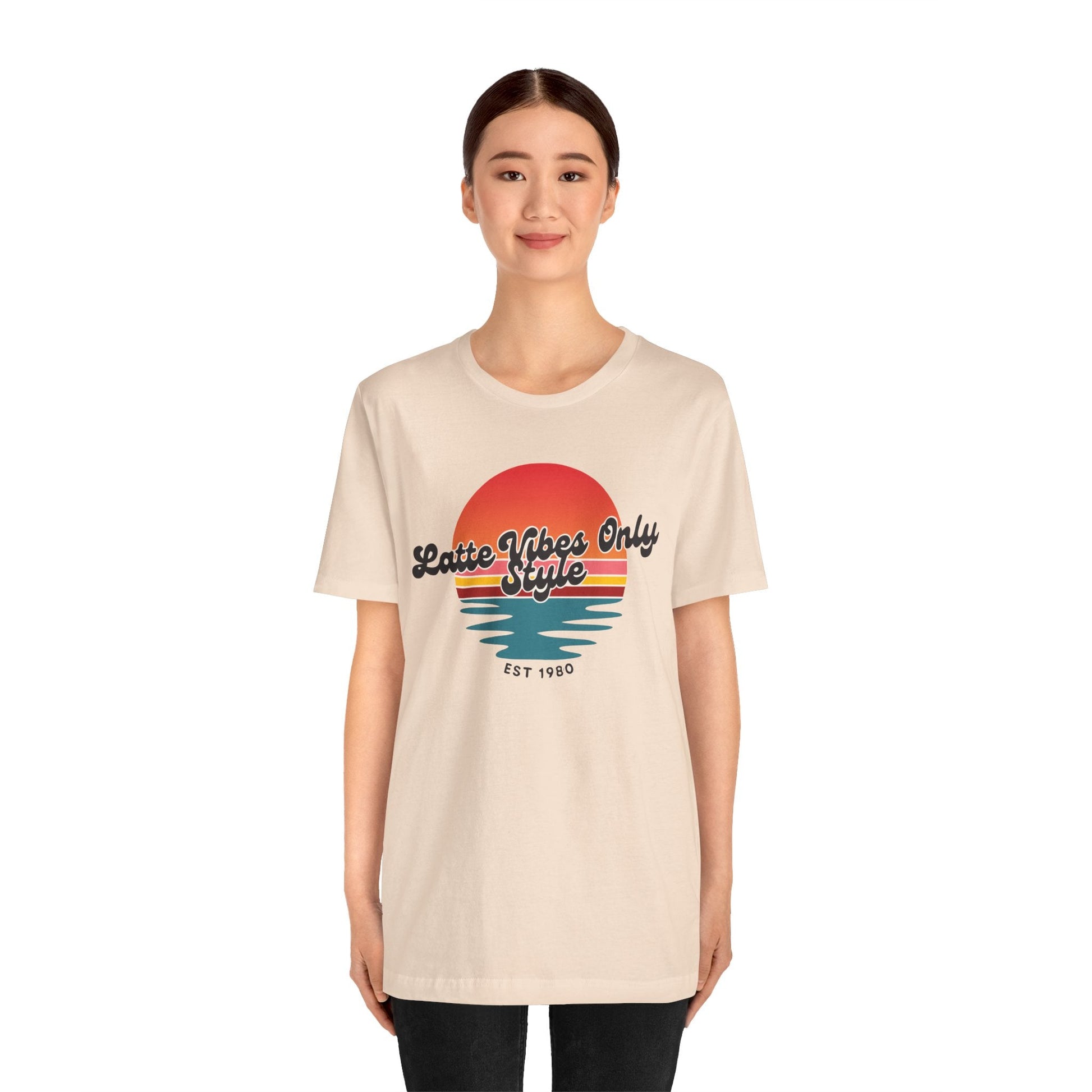 Latte Vibes Only T-Shirt Printify
