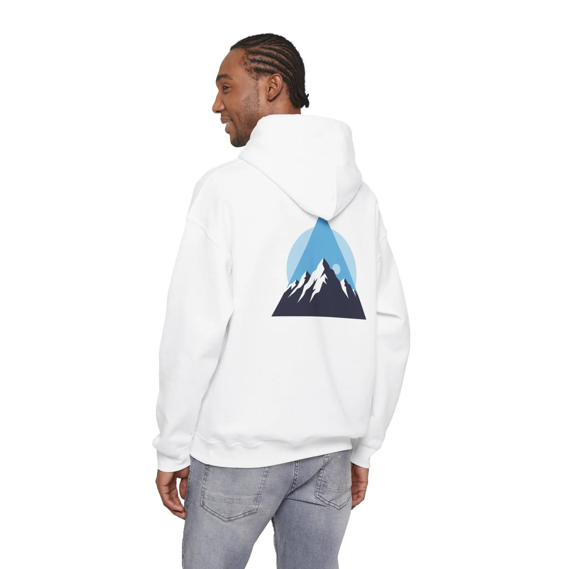 Mountain Adventure Unisex Hooded Sweatshirt - Cozy Gift for Nature Lovers, Casual Wear, Outdoor Fun, Hiking, Travel Printify