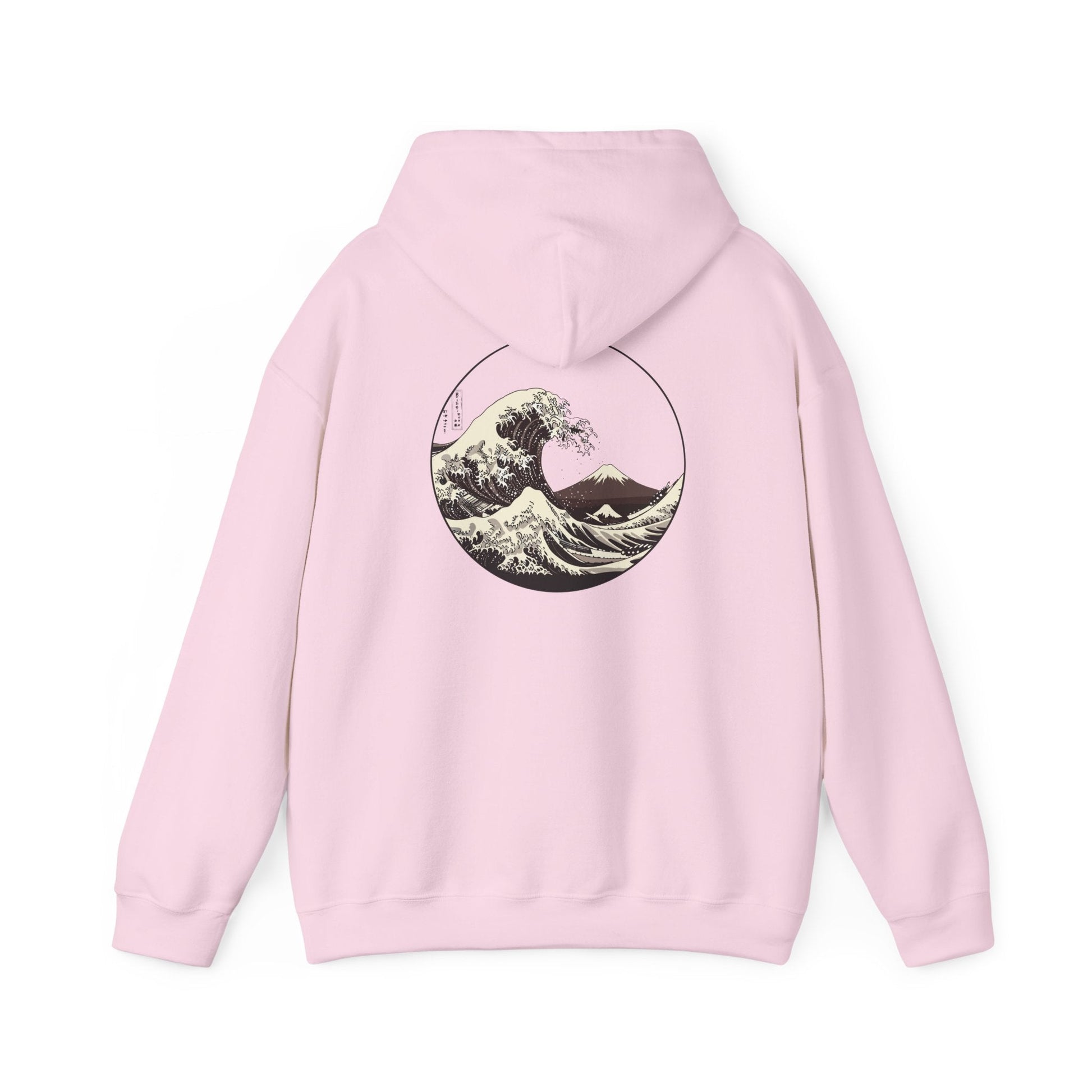 Ocean Wave Graphic Hoodie, Unisex Sweatshirt Gift, Beach Lover Apparel, Cozy Layering, Nature-Inspired Gift Printify