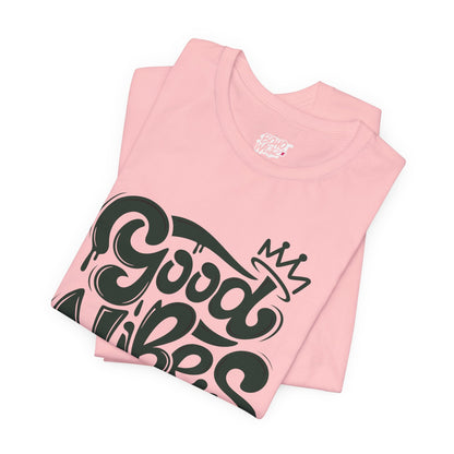 Good Vibes Unisex Jersey Tee Printify