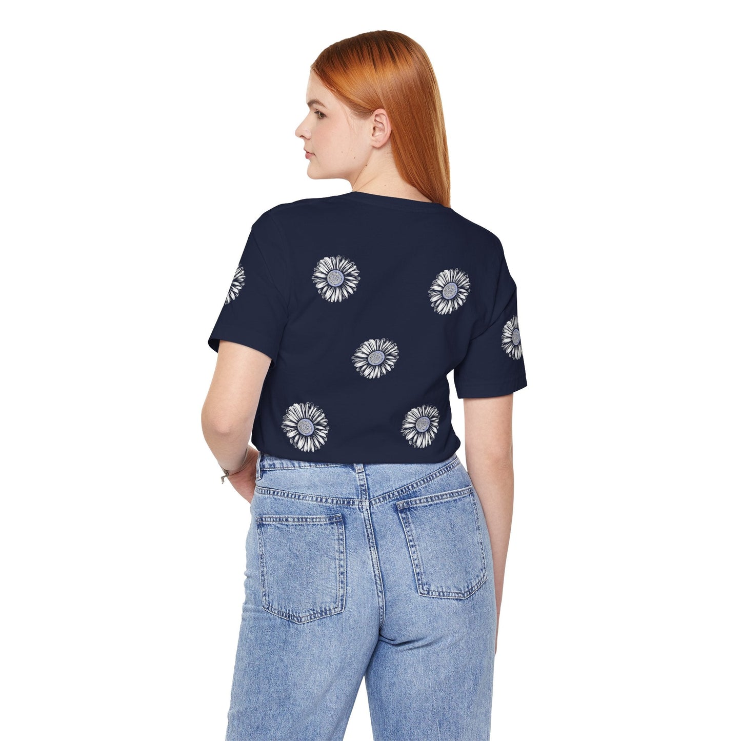 Boho Blue Mandala Tee Boho Wear