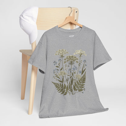 Botanical Art Unisex Heavy Cotton Tee Printify