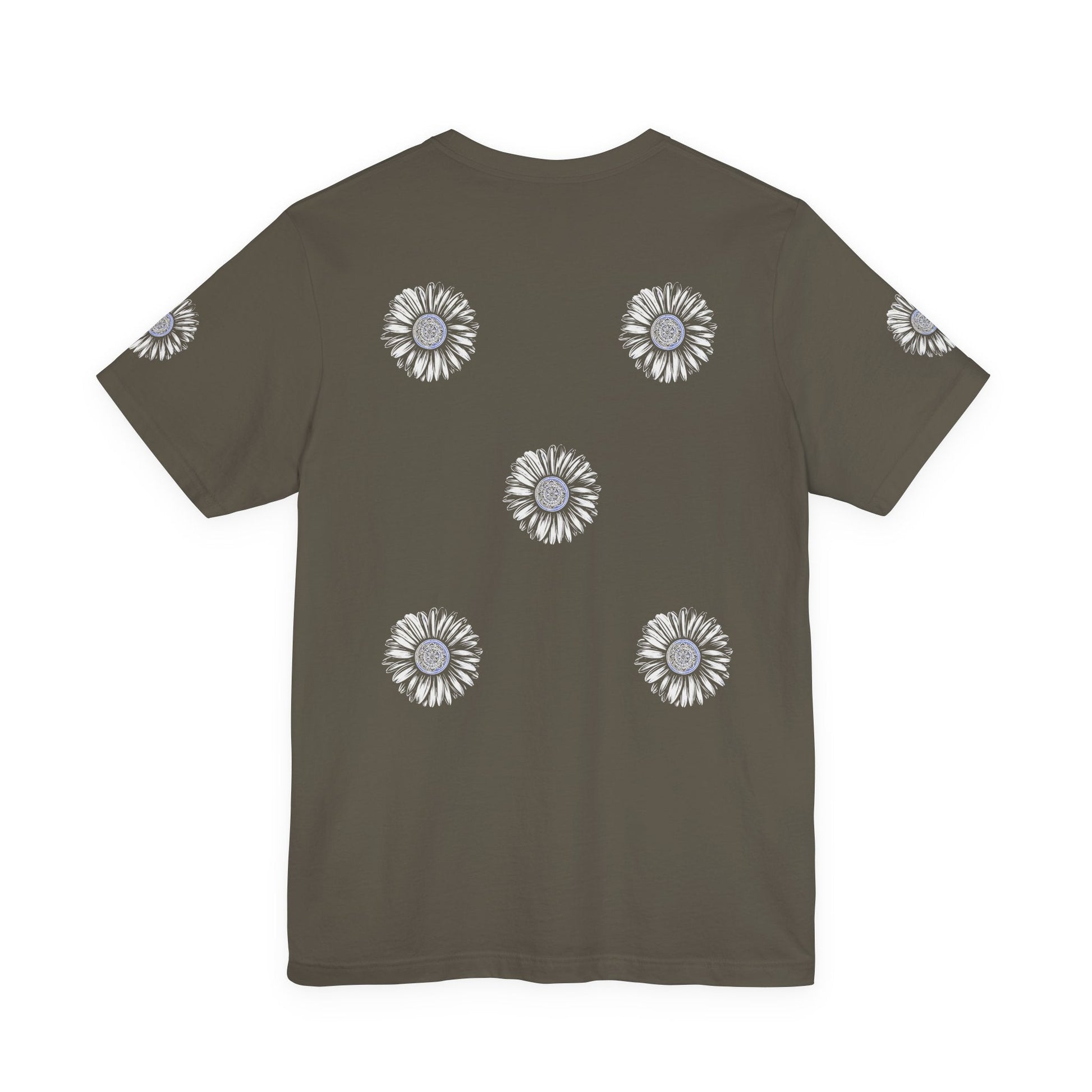 Boho Blue Mandala Tee Printify