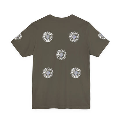 Boho Blue Mandala Tee Printify