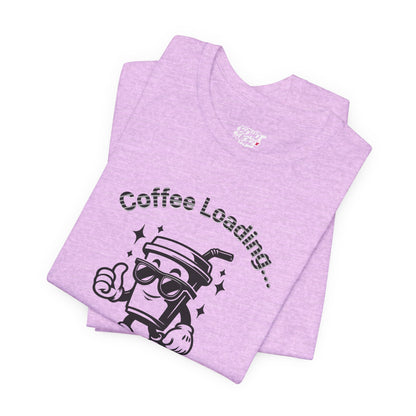 Coffee Loading Retro Tee