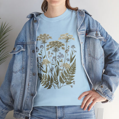 Botanical Art Unisex Heavy Cotton Tee