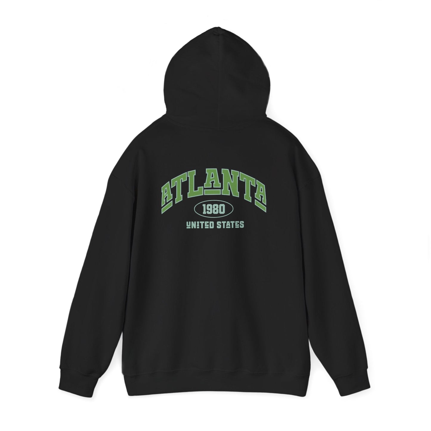 Atlanta Vintage Hooded Sweatshirt - Cozy Casual Wear for Every Occasion, Unisex Sweatshirt, Retro Hoodie, Gift for Atlanta Fans Boho Wear