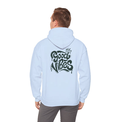 Good Vibes Unisex Heavy Blend Hoodie Printify