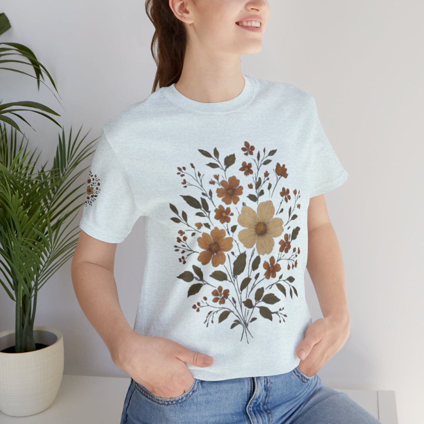 Boho Floral Tee Boho Wear