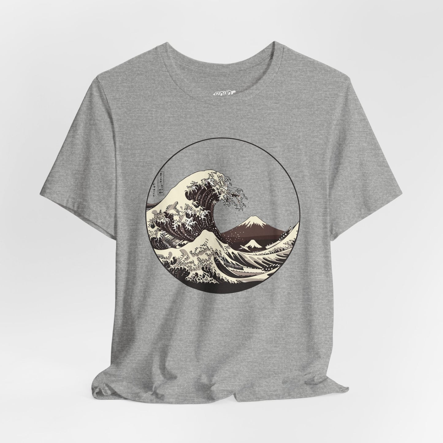 Ocean Wave Graphic Tee | Cool Casual Wear, Beach Lover Gift, Art Inspired Shirt, Summer Attire, Gift for Him/Her Printify