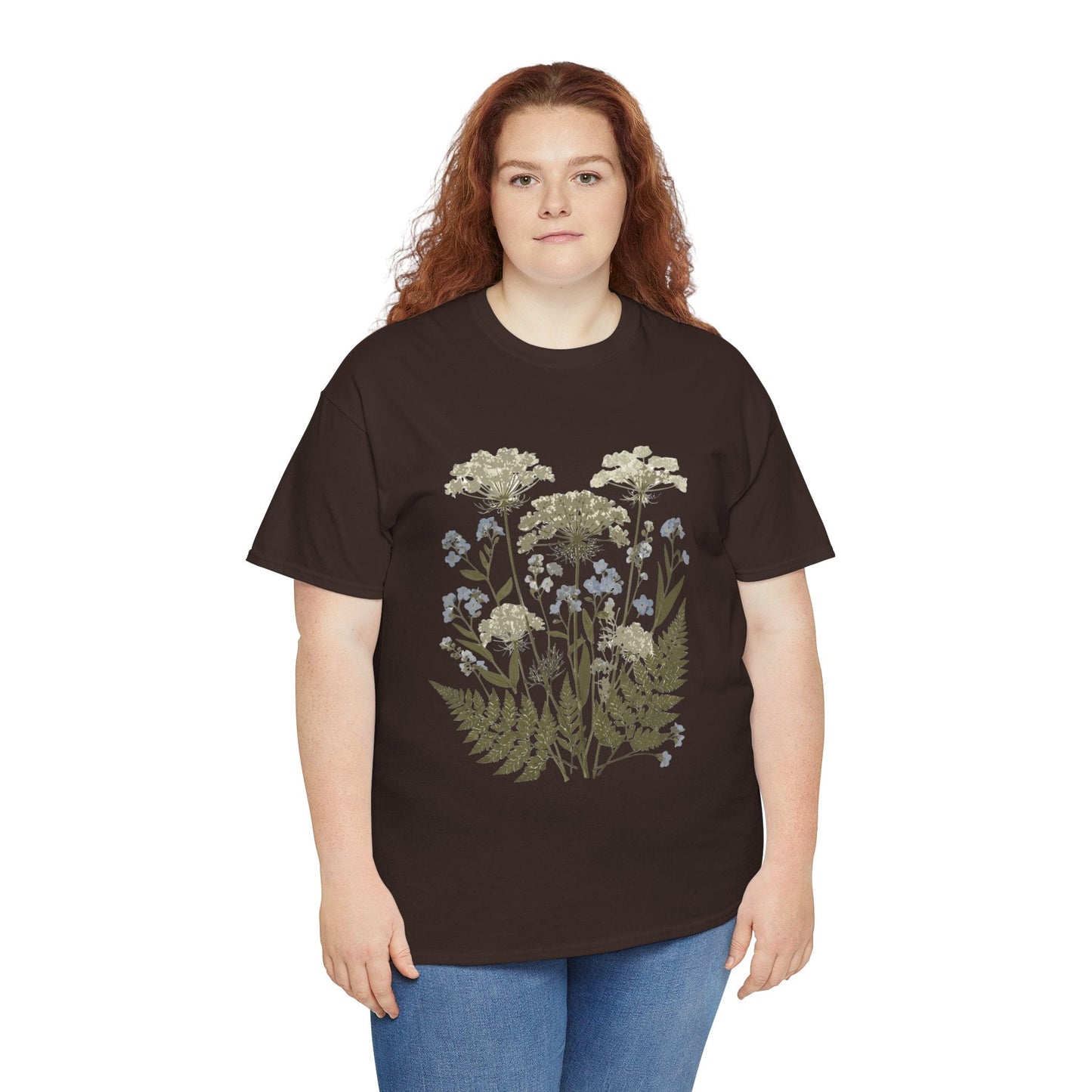 Botanical Art Unisex Heavy Cotton Tee Printify