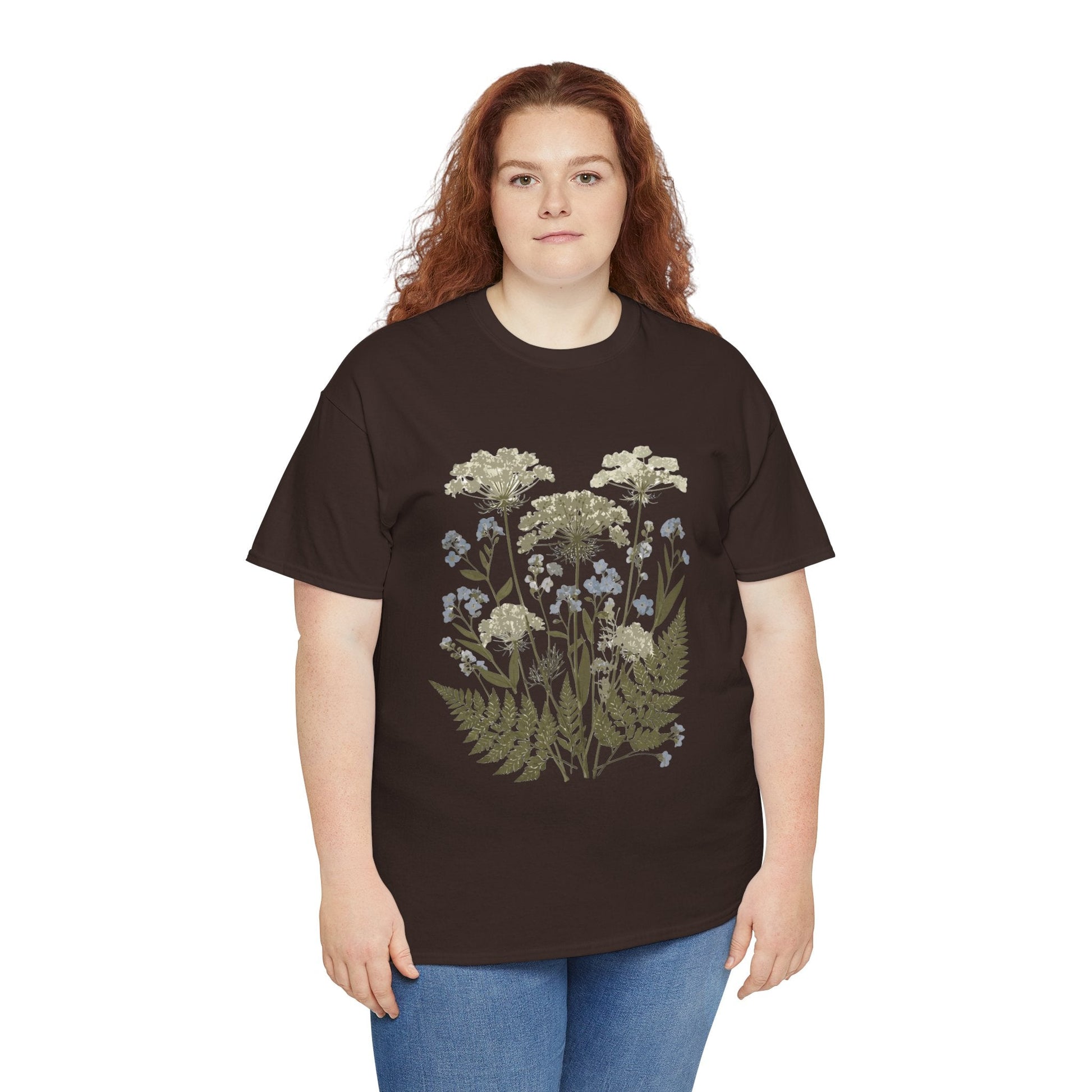 Botanical Art Unisex Heavy Cotton Tee Printify