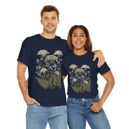 Botanical Art Unisex Heavy Cotton Tee