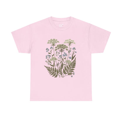 Botanical Art Unisex Heavy Cotton Tee Printify