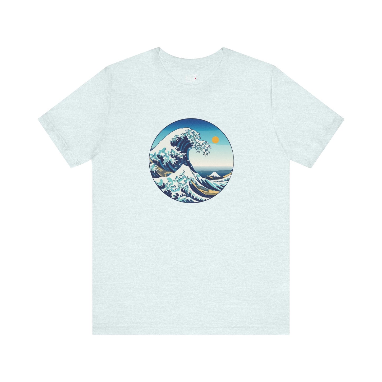 Ocean Wave Graphic Tee - Perfect for Beach Lovers, Summer Vibes, Casual Outfits, Gift for Surfers, Eco-Friendly Fashion Printify