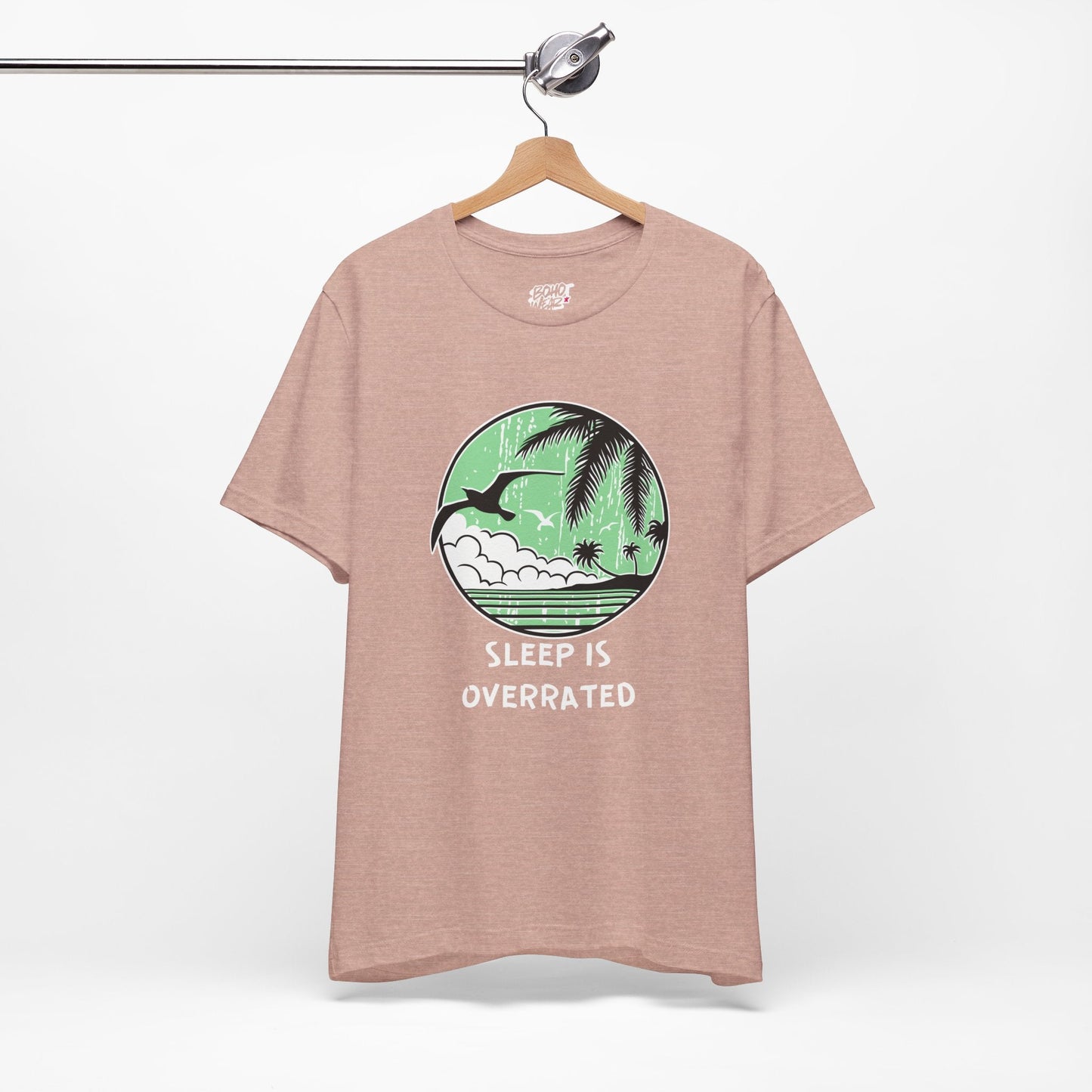 Sleepy Days Unisex Tee: Beach Lovers Printify