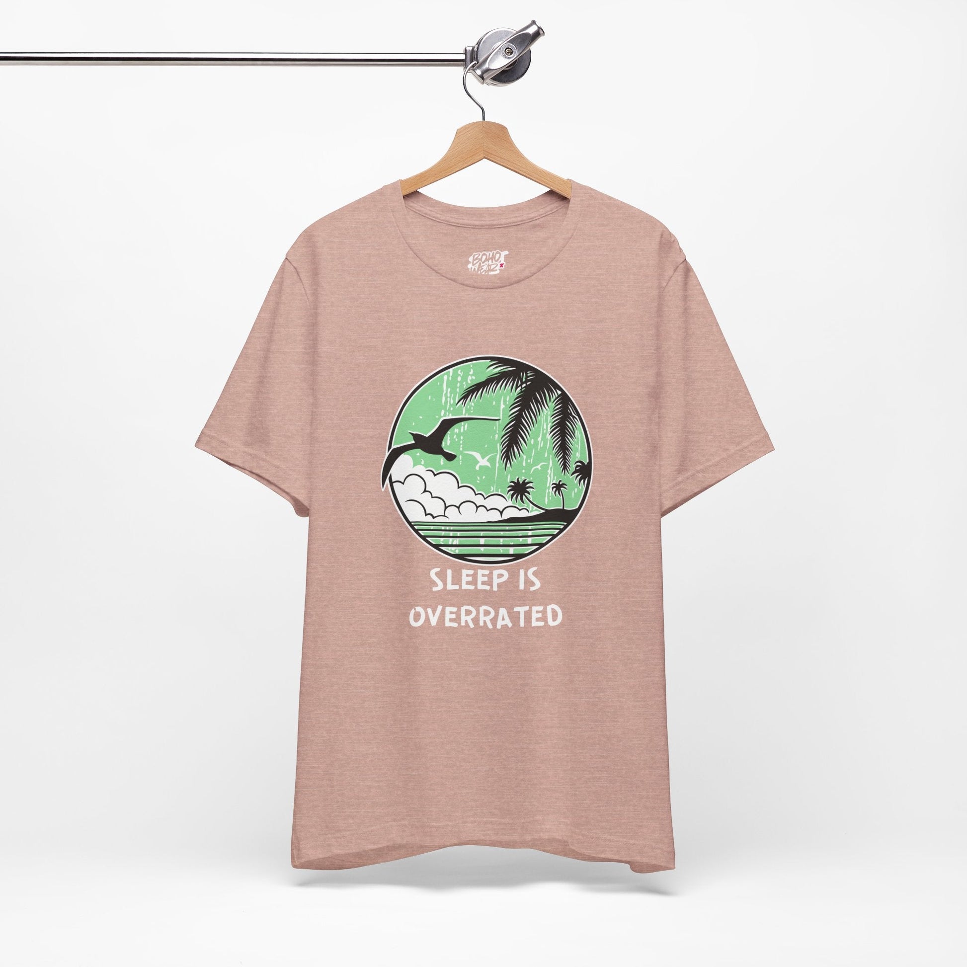 Sleepy Days Unisex Tee: Beach Lovers Printify