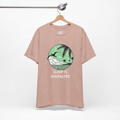 Sleepy Days Unisex Tee: Beach Lovers Printify